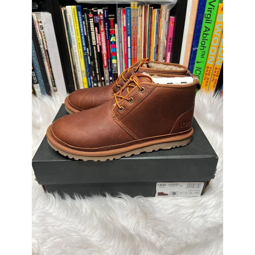 UGG NEUMEL CHESTNUT BROWN LEATHER 1095350